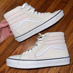 Vans SK8-Hi Top Vans Emboss Shoes Women 8 Men 6.5